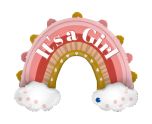 Grabo Boho Pink Rainbow Supershape Foil