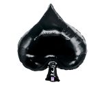 35" Betallic Casino Spade Foil Balloon