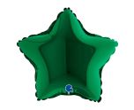 9" Grabo Star Dark Green Foil