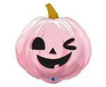 22" Funny Pumpkin Pink