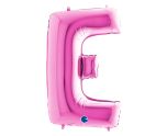 40" Grabo Fuxia Letter E