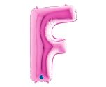 40" Grabo Fuxia Letter F