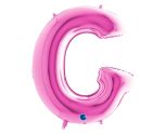 40" Grabo Fuxia Letter G