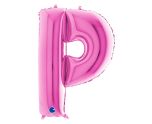 40" Grabo Fuxia Letter P