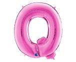 40" Grabo Fuxia Letter Q