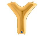 40" Grabo Gold Letter Y