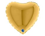 4" Grabo Heart Gold Foil