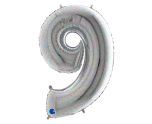 40" Grabo Holographic Number 9