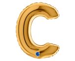 7" Grabo Gold Letter C