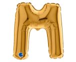 7" Grabo Gold Letter M