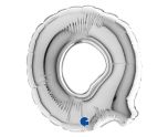 7" Grabo Silver Letter Q