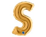 7" Grabo Gold Letter S
