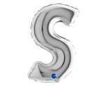 7" Grabo Silver Letter S