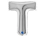 7" Grabo Silver Letter T