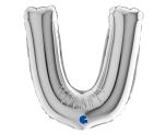 7" Grabo Silver Letter U