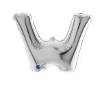 7" Grabo Silver Letter W