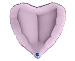 18" Grabo Heart Lilac Foil