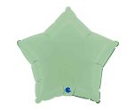 18" Grabo Matte Green Star
