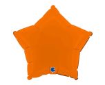 18" Grabo Star Matte Orange Foil