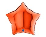 18" Grabo Star Orange Foil