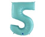 40" Grabo Pastel Blue Number 5