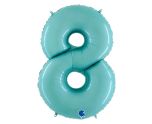 40" Grabo Pastel Blue Number 8