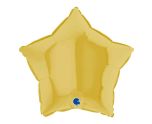 18" Grabo Star Pastel Yellow Foil