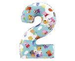 26" Grabo Peppa Pig Number 2