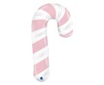 41" Grabo Pink Candy Cane Shape