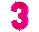 40" Grabo Pink Fluo Number 3