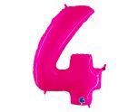 40" Grabo Pink Fluo Number 4