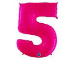 40" Grabo Pink Fluo Number 5