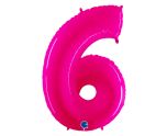 40" Grabo Pink Fluo Number 6
