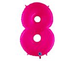 40" Grabo Pink Fluo Number 8