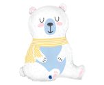 29" Grabo Polar Bear Foil Balloon