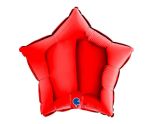 18" Grabo Star Red Foil