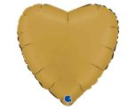 18" Grabo Heart Satin Gold Foil