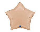 18" Grabo Star Satin Nude Foil