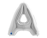40" Grabo Silver Letter A