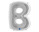40" Grabo Silver Letter B