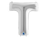 40" Grabo Silver Letter T