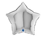 18" Grabo Star Silver Foil