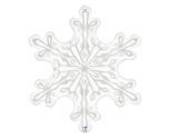 38" Betallic Snowflake Supershape