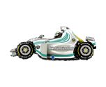 Grabo Speedy Car Gray Foil