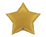 36" Grabo Satin Gold Star