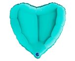 18" Grabo Heart Tiffany Foil