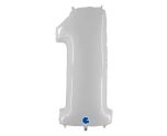 40" Grabo White Fluo Number 1