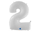 40" Grabo White Fluo Number 2
