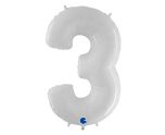 40" Grabo White Fluo Number 3