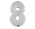 40" Grabo White Fluo Number 8